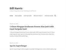 Tablet Screenshot of billharris.info